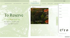 Desktop Screenshot of casaponte.com